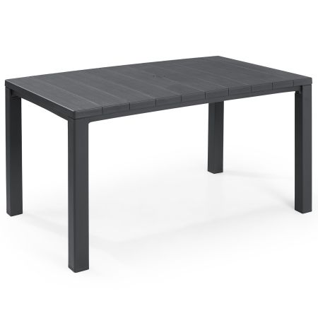 KETER JULIE TABLE IN GRAPHITE
