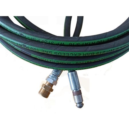 BLOCKING SET 10m WITH CONNECTOR FOR PISTOL FOR MASTER GASOLINE MACHINES