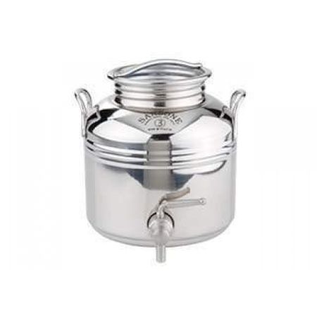 STAINLESS WATER TANK WITH SCREW LID SANSONE EUROPA 3 lt