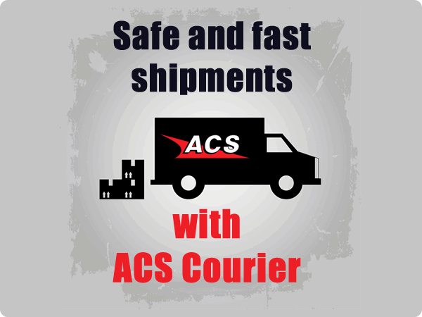 Safe and fast shipments with ACS Courier